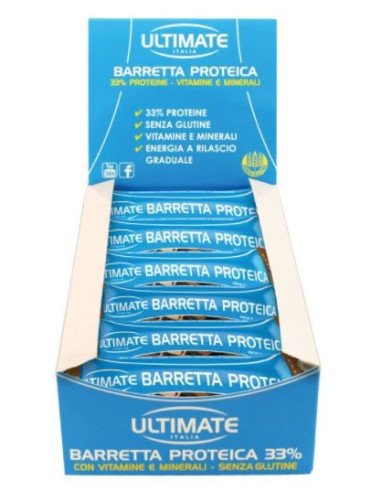 ULTIMATE BARRETTE PROTEICHE CIOCCOLATO 24 PEZZI