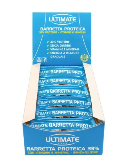 ULTIMATE BARRETTE PROTEICHE CIOCCOLATO 24 PEZZI
