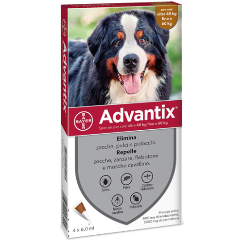 ADVANTIX SPOT ON 4PIP 40-60KG