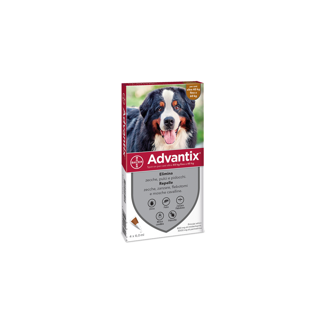 ADVANTIX SPOT ON 4PIP 40-60KG