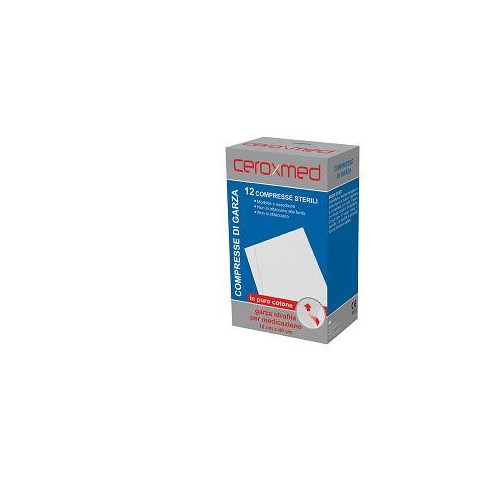 GARZA CEROXMED 10X10CM 25PZ