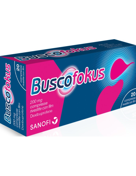 BUSCOFOKUS 20CPR RIV 200MG