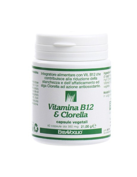 VITAMINA B12+CLORELLA 60CPS