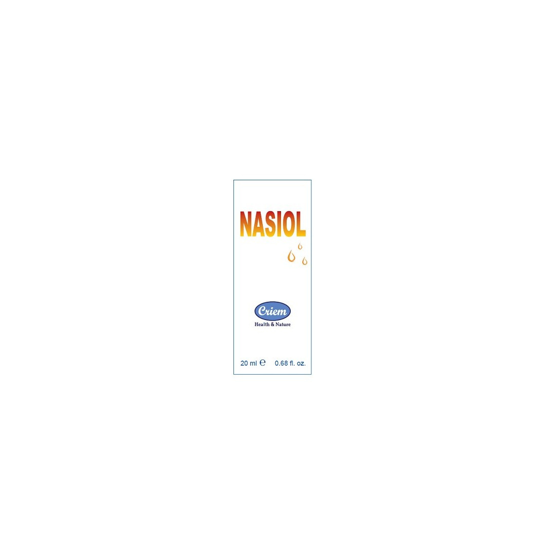 NASIOL GOCCE 20ML