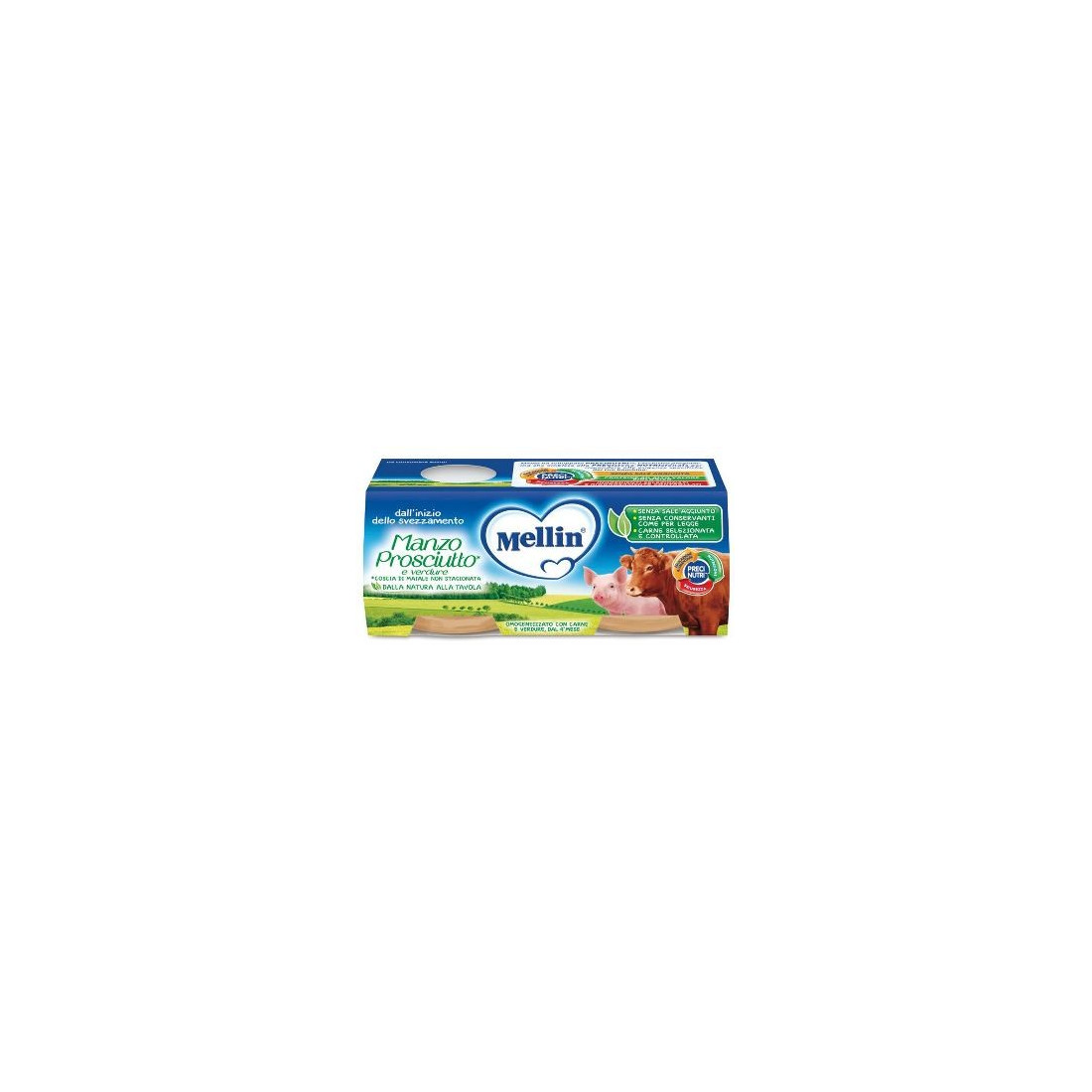 MELLIN OMOG MAN/PR/VERD 2X120G