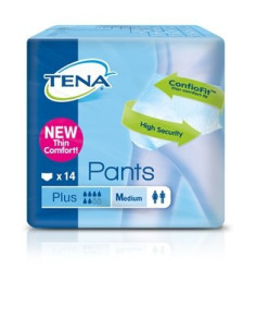 TENA PANTS PLUS PANN XS 14PZ