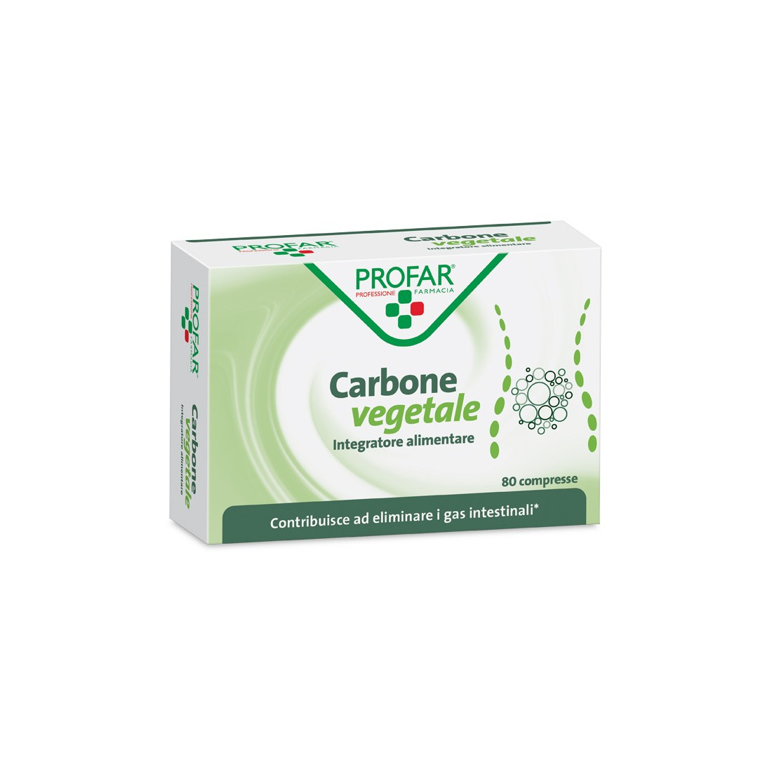 PROFAR CARBONE VEGETALE 80CPR