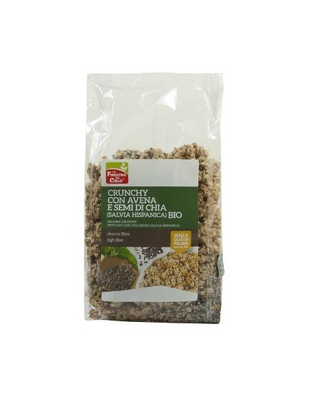 CRUNCHY AVENA CHIA 375G BIO