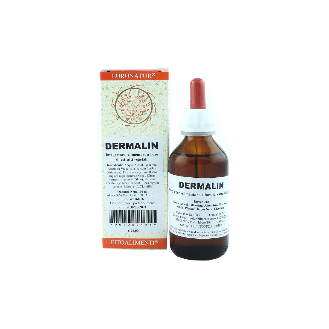 DERMALIN GOCCE 100ML