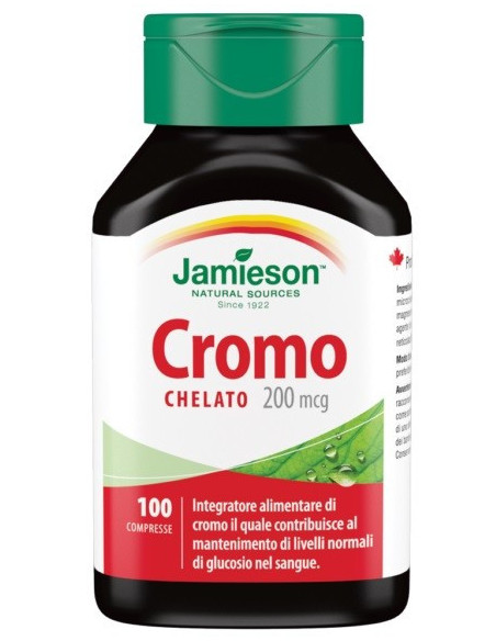 JAMIESON CROMO CHELATO 100CPR