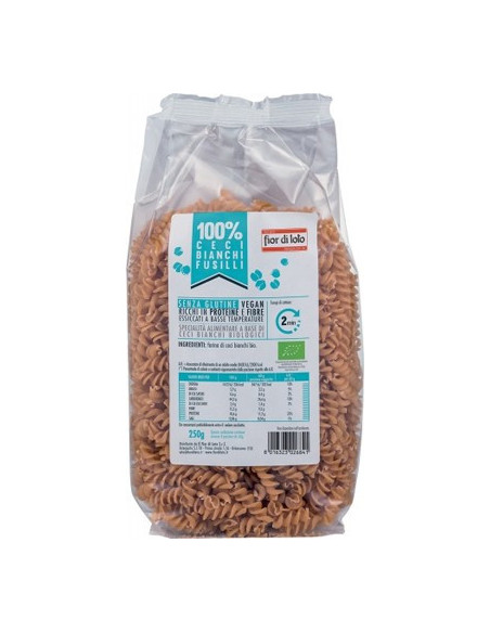 FUSILLI CECI BIANCHI BIO 250G