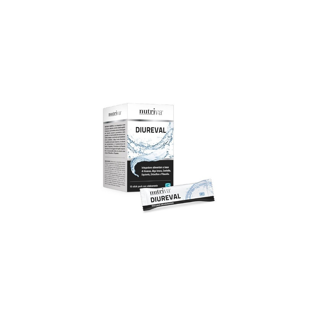 NUTRIVA DIUREVAL 15STICK PACK