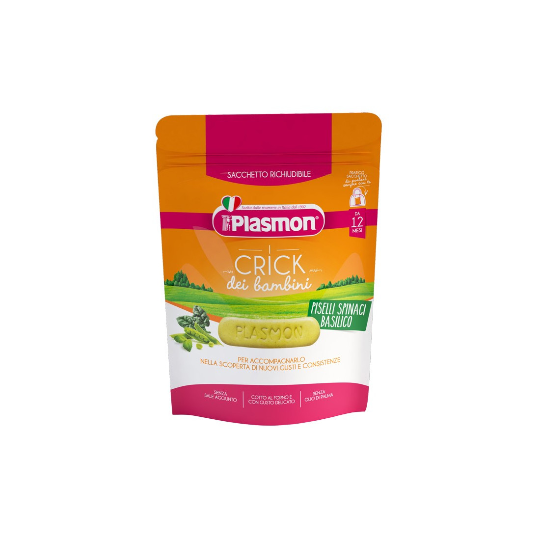 PLASMON CRICK SPINACI/PISELLI
