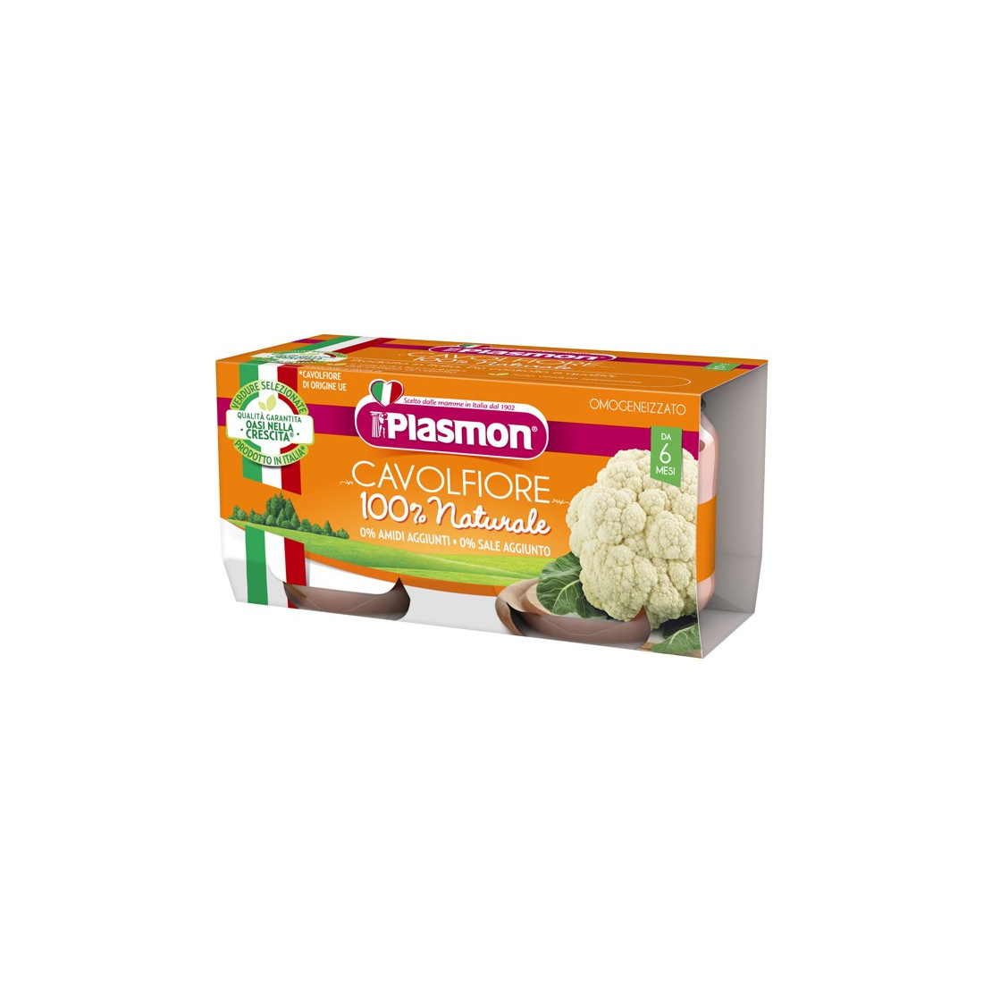 PLASMON OMOG CAVOLFIORE 2X80G