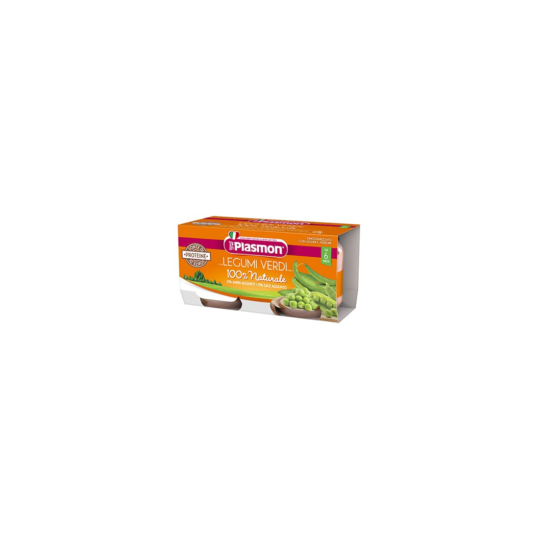 PLASMON OMOG LEGUMI VERDI2X80G