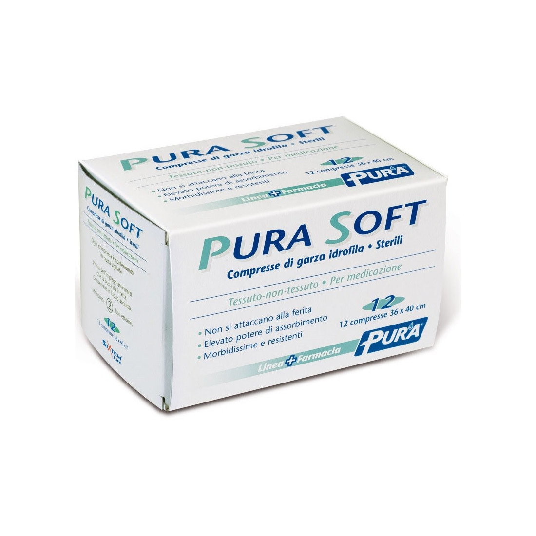 PURA SOFT GARZA 36X40CM 12PZ