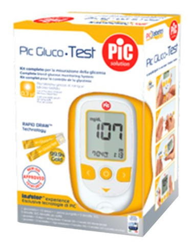 PIC KIT GLUCOMETRO GLUCOTEST