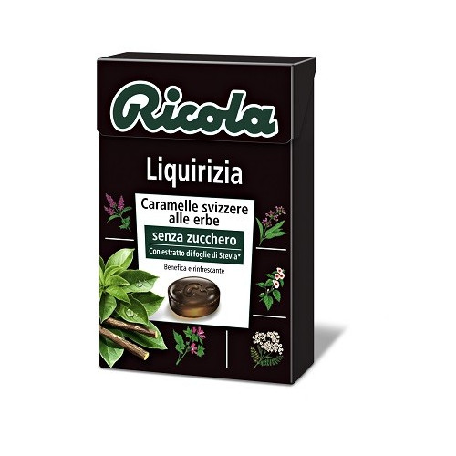 RICOLA LIQUIRIA S/ZUCCH 50G