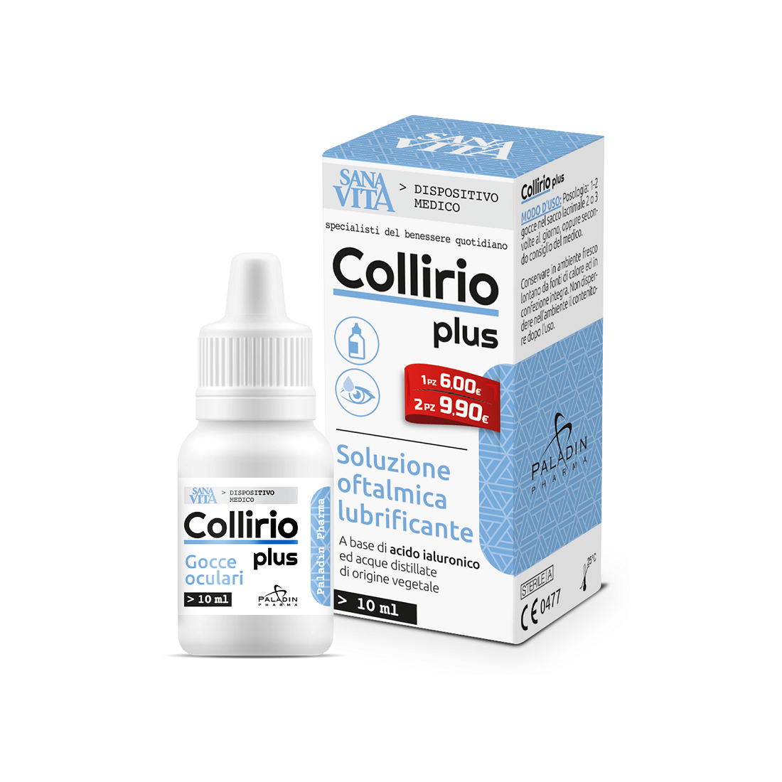 SANAVITA COLLIRIA PLUS 10ML