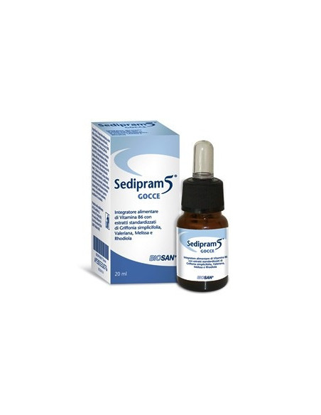 SEDIPRAM 5 GOCCE 20ML