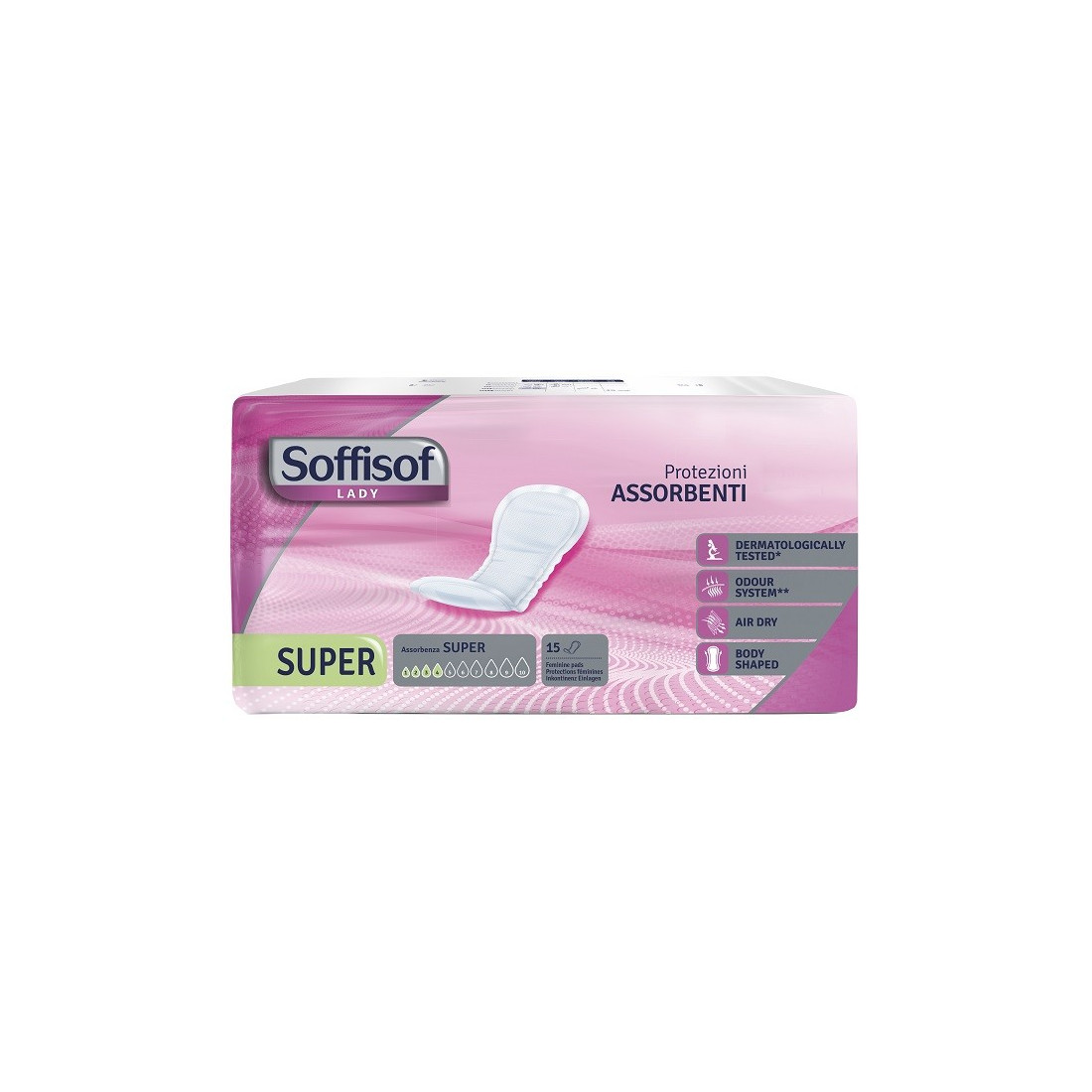 SOFFISOF LADY AIR DRY SUPER15P