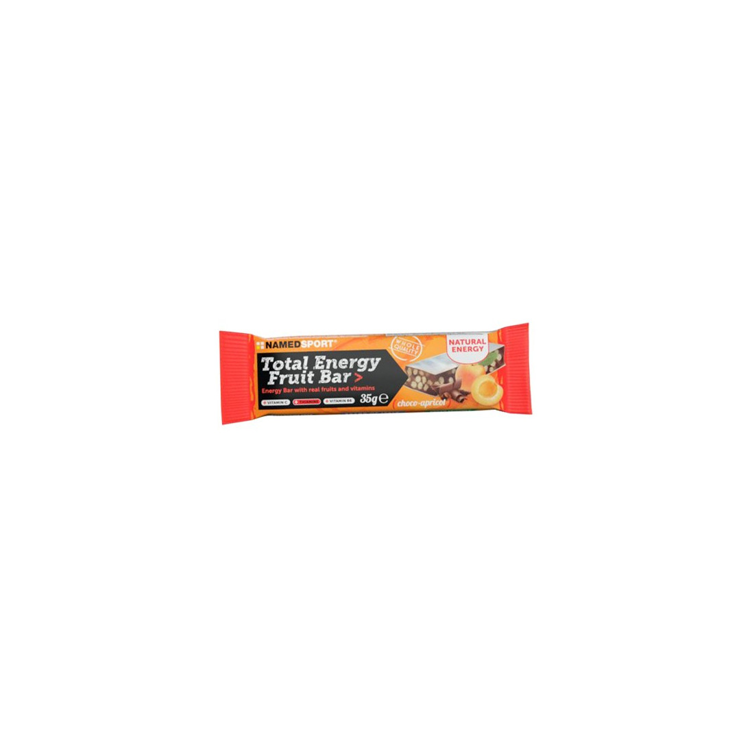 NAMED BARRETTA TOTAL ENERGY GUSTO CIOCCOLATO E ALBICOCCA 35G -