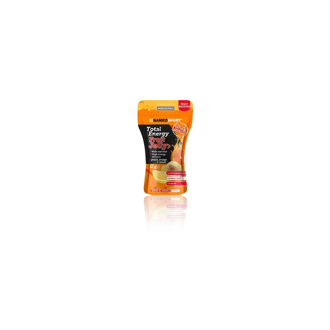 NAMED TOTAL ENERGY FRUIT JELLY PEACH ORANGE LEMON