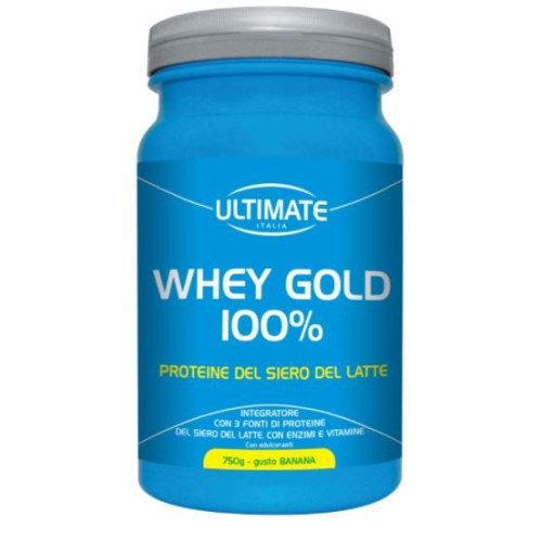 ULTIMATE WHEY GOLD 100% GUSTO BANANA 750G