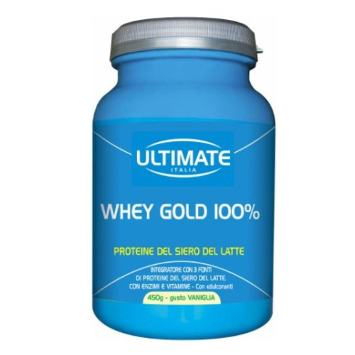 ULTIMATE WHEY GOLD 100% GUSTO VANIGLIA 450G