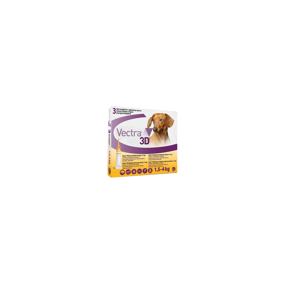 VECTRA 3D 3PIP 1.5-4KG GIALLA