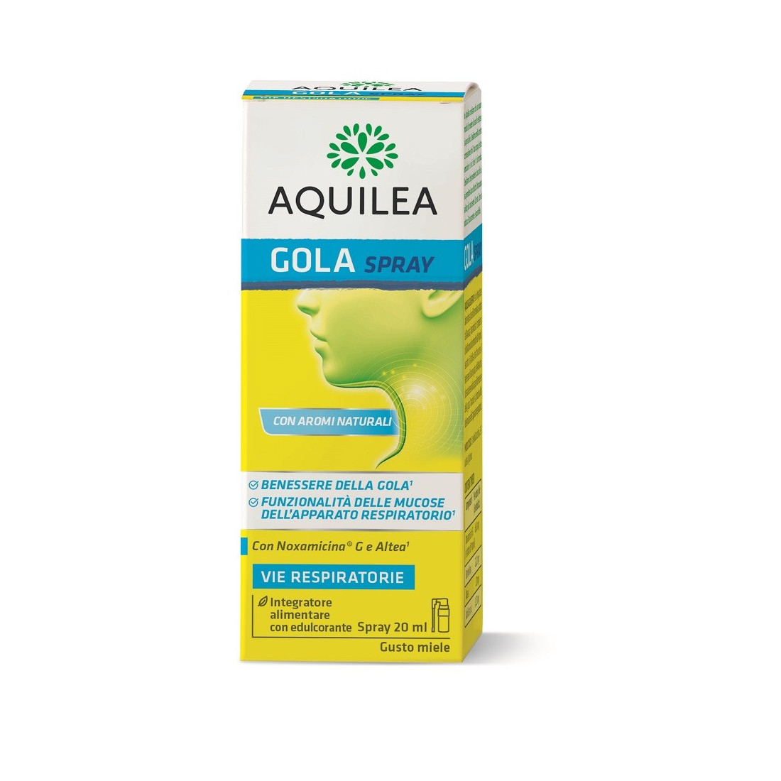 AQUILEA FLU SPRAY GOLA 20ML
