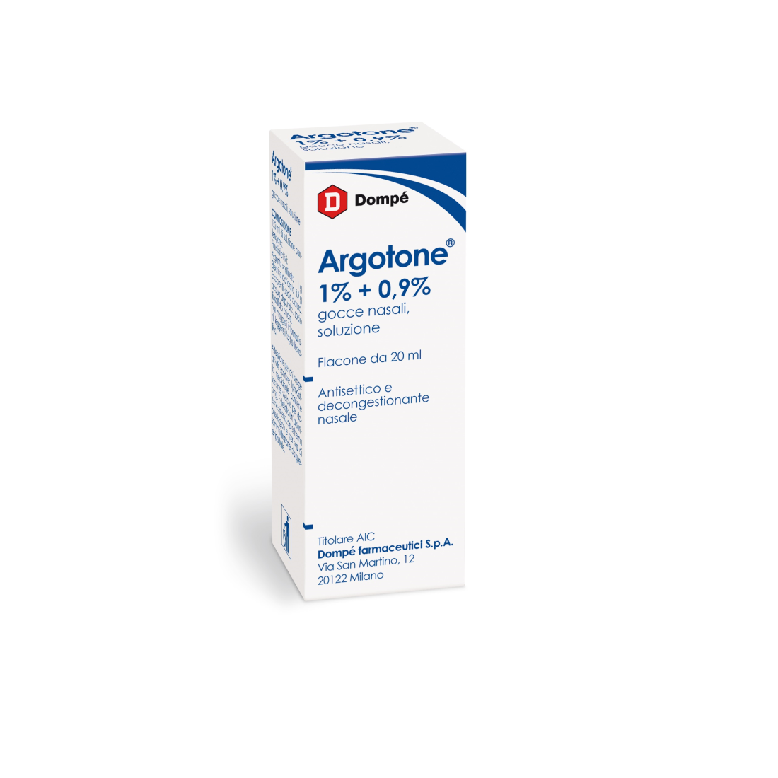 ARGOTONE GTT RINO 20ML 1%+0.9%