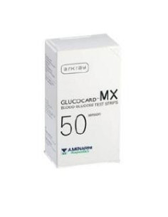 GLUCOCARD MX BLOOD GLUCOSE50PZ