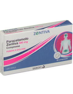 PARACETAMOLO ZEN 20CPR 500MG