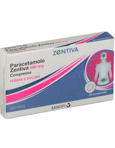 PARACETAMOLO ZEN 20CPR 500MG