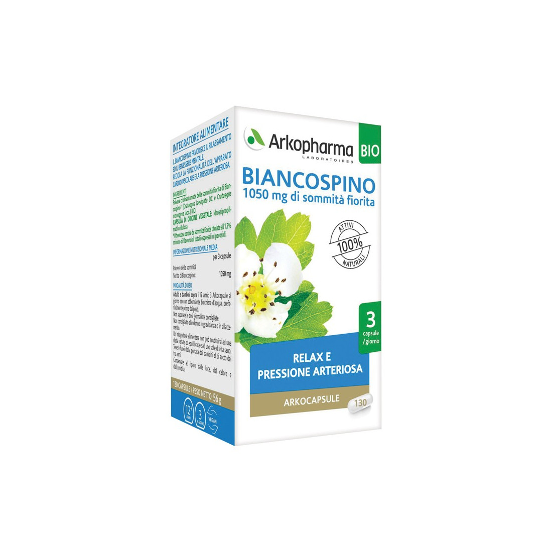 ARKOCPS BIANCOSPINO BIO 130 CAPSULE