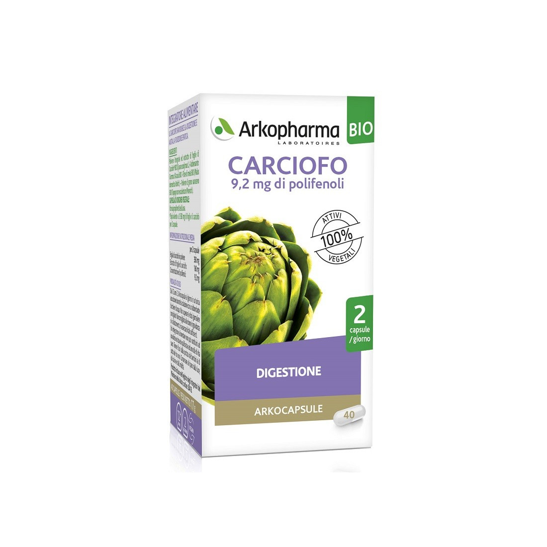 ARKOCPS CARCIOFO BIO 40CPS