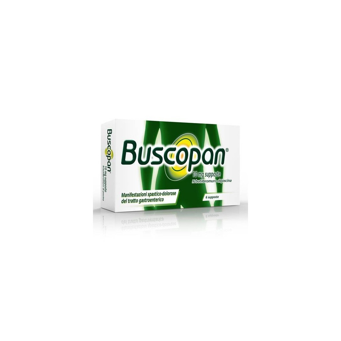 BUSCOPAN 6SUPP 10MG