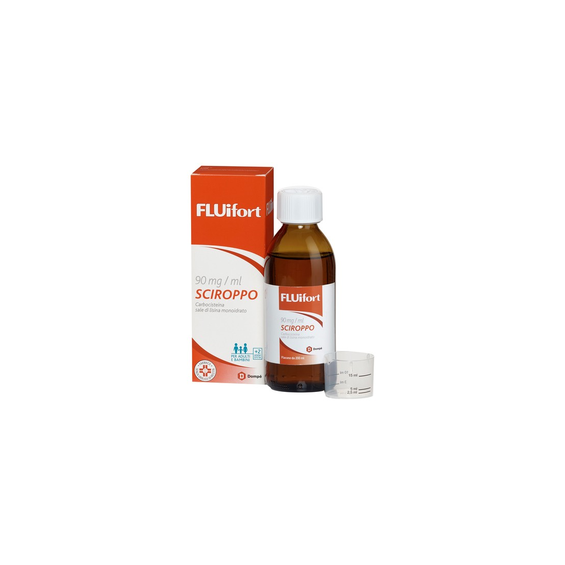 FLUIFORT SCIR 200ML 90MG/ML+MI