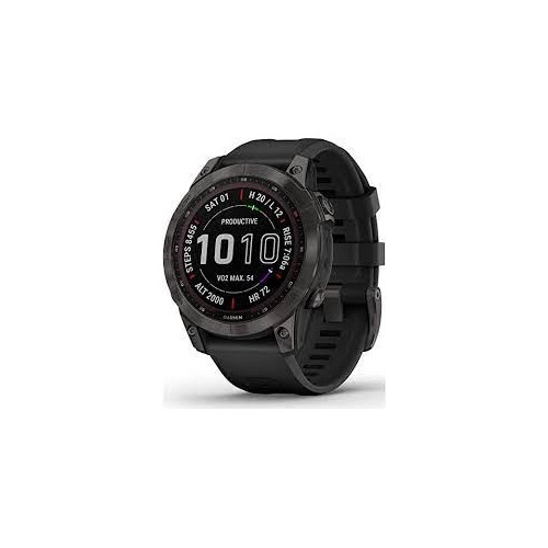GARMIN FENIX 7 SAPPHIRE SOLAR NERO