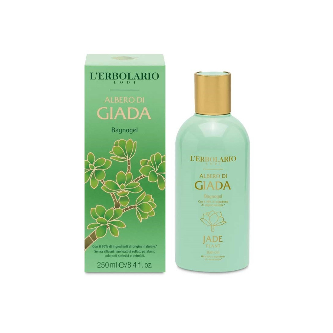 ALBERO DI GIADA BAGNOGEL 250ML L'ERBOLARIO
