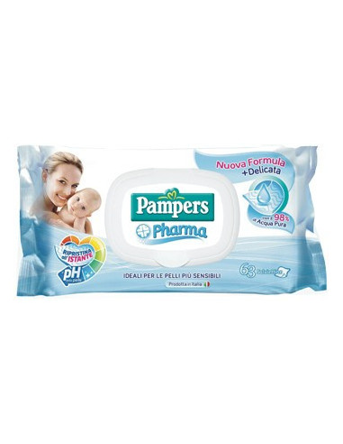 PAMPERS PHARMA SALV SENS 63PZ