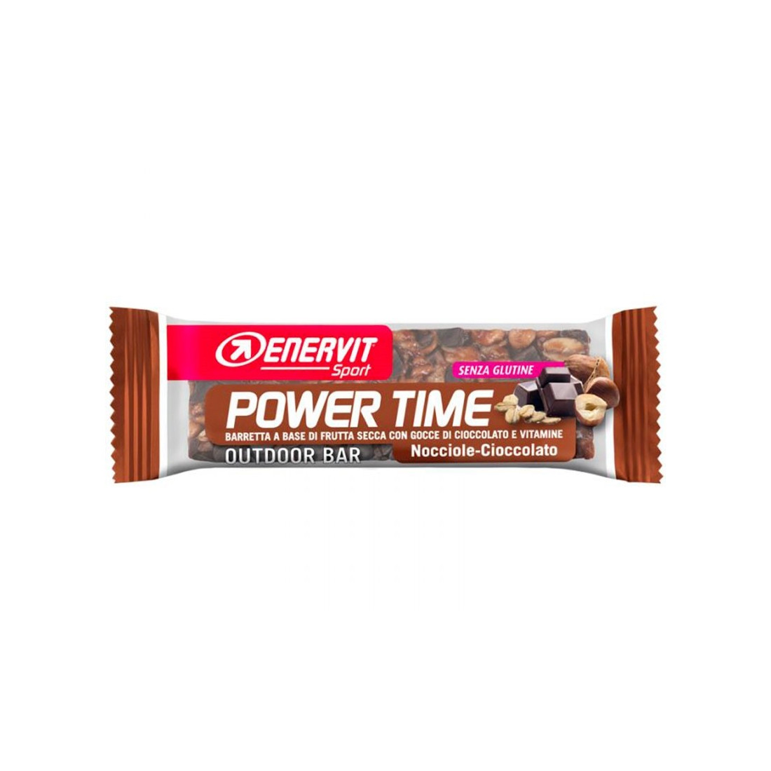 ENERVIT POWER TIME  BARRETTA ENERGETICA CIOCCCOLATO NOCCIOLE