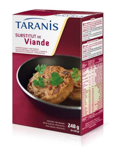 TARANIS BURGER SOST CARNE4X62G