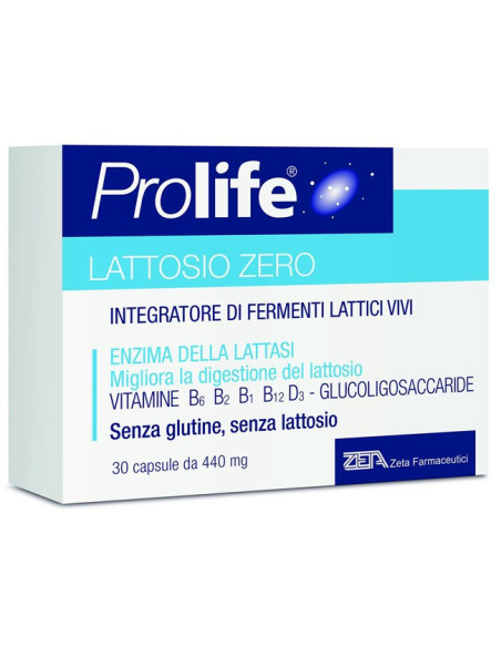 PROLIFE LATTOSIO ZERO 30CPS