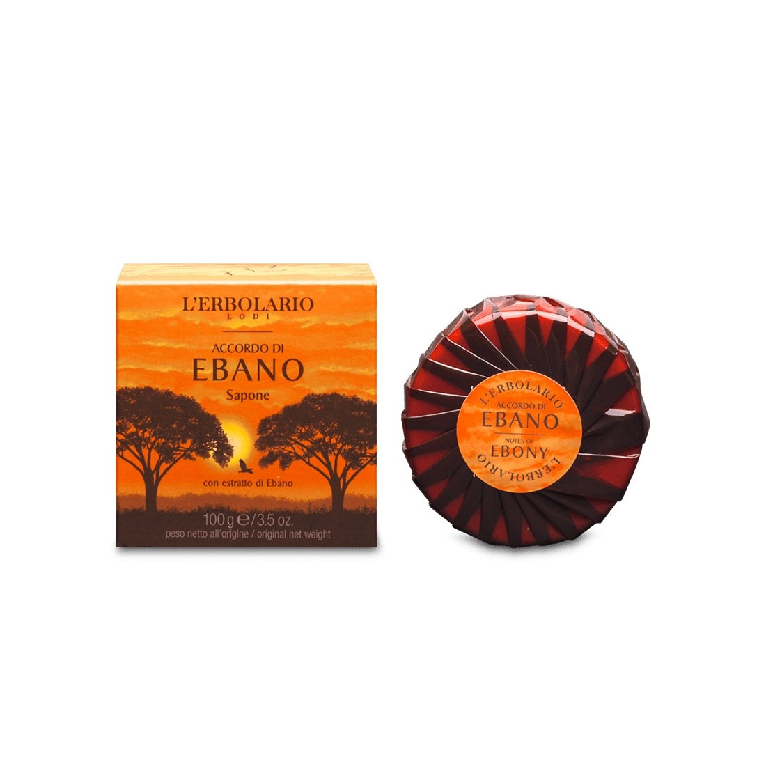 ACCORDO EBANO SAPONE 100GR L'ERBOLARIO