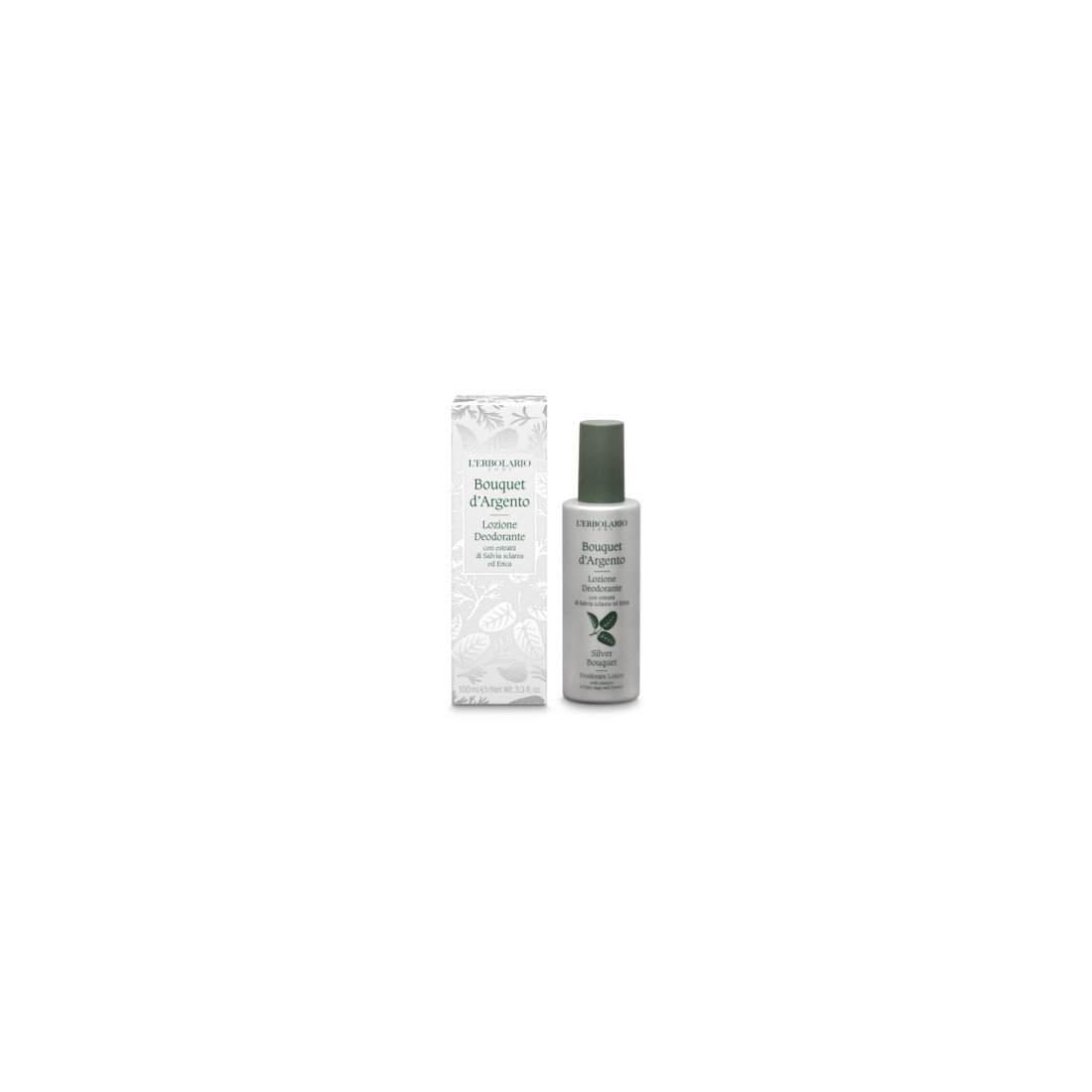 BOUQUET D'ARGENTO LOZIONE DEODORANTE 100ML L'ERBOLARIO