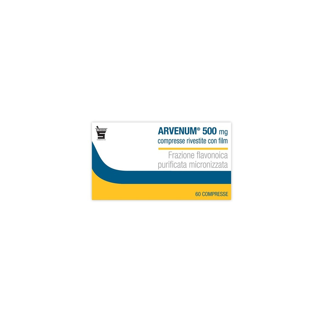 ARVENUM 60CPR RIV 500MG