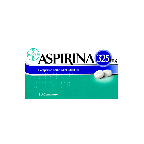 ASPIRINA 10CPR 325MG