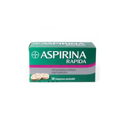 ASPIRINA RAPIDA 10CPRMAST500MG